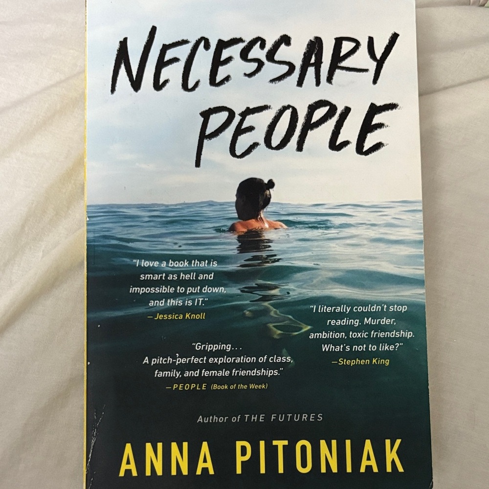 Necessary People by Anna Pitoniak Book